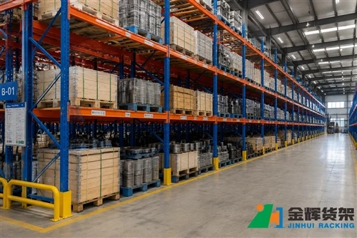 Racking palèt lou pou enstalasyon fabrikasyon: Amelyore efikasite nan depo endistriyèl