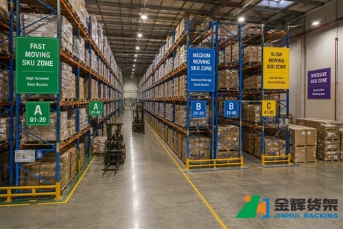 Ki jan SKU Varyete Afèkte Palèt Racking Layout ak Depo Depo Efikasite