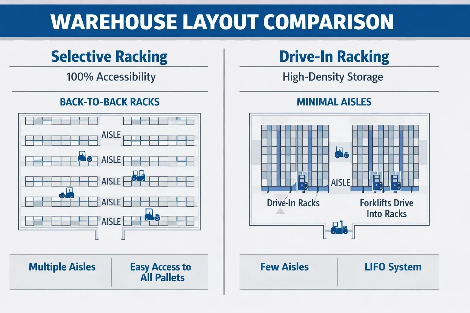 selective vs drive in racking comparison warehouse layout selective vs drive in racking comparison warehouse layout